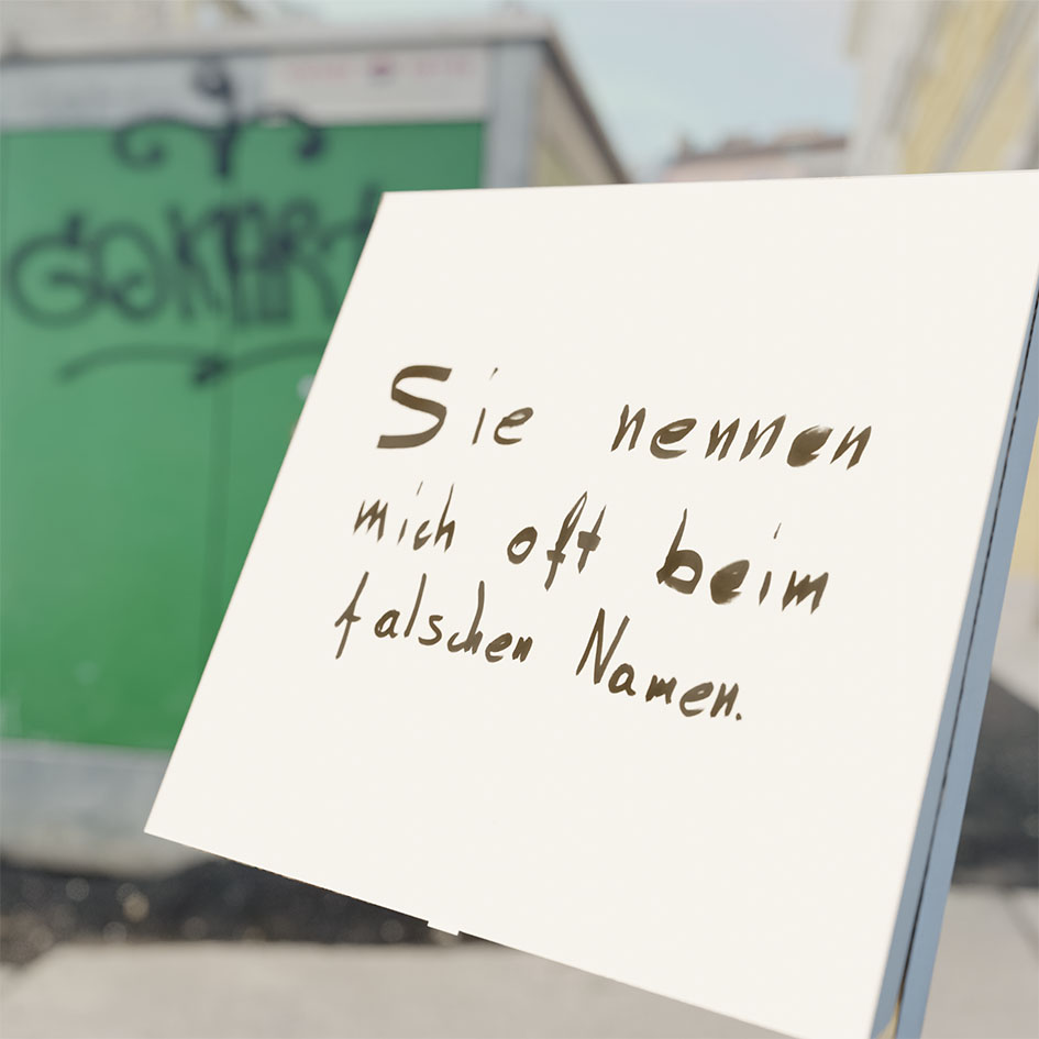 SIE NENNEN MICH OFT BEIM FALSCHEN NAMEN von Seta (12), 2020